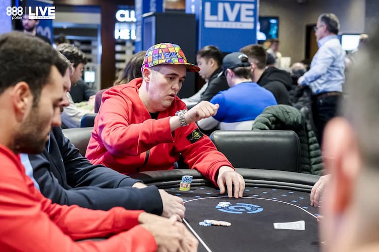 Un'immagine dell'evento di Londra di 888poker!