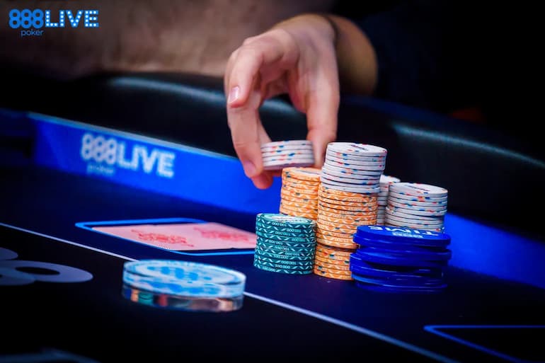 Un altro particolare del torneo di 888poker a Londra!