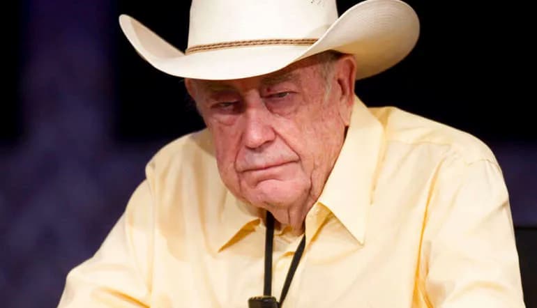 La leggenda del poker Doyle Brunson